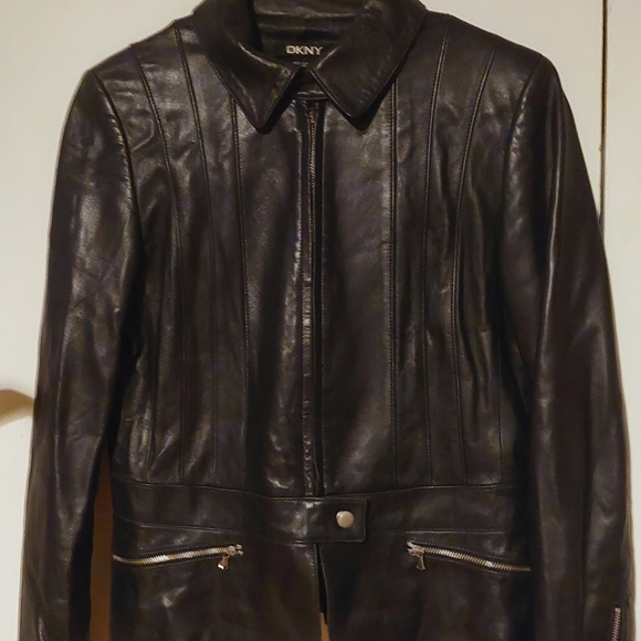 DKNY leather jacket - Picture 5 of 5